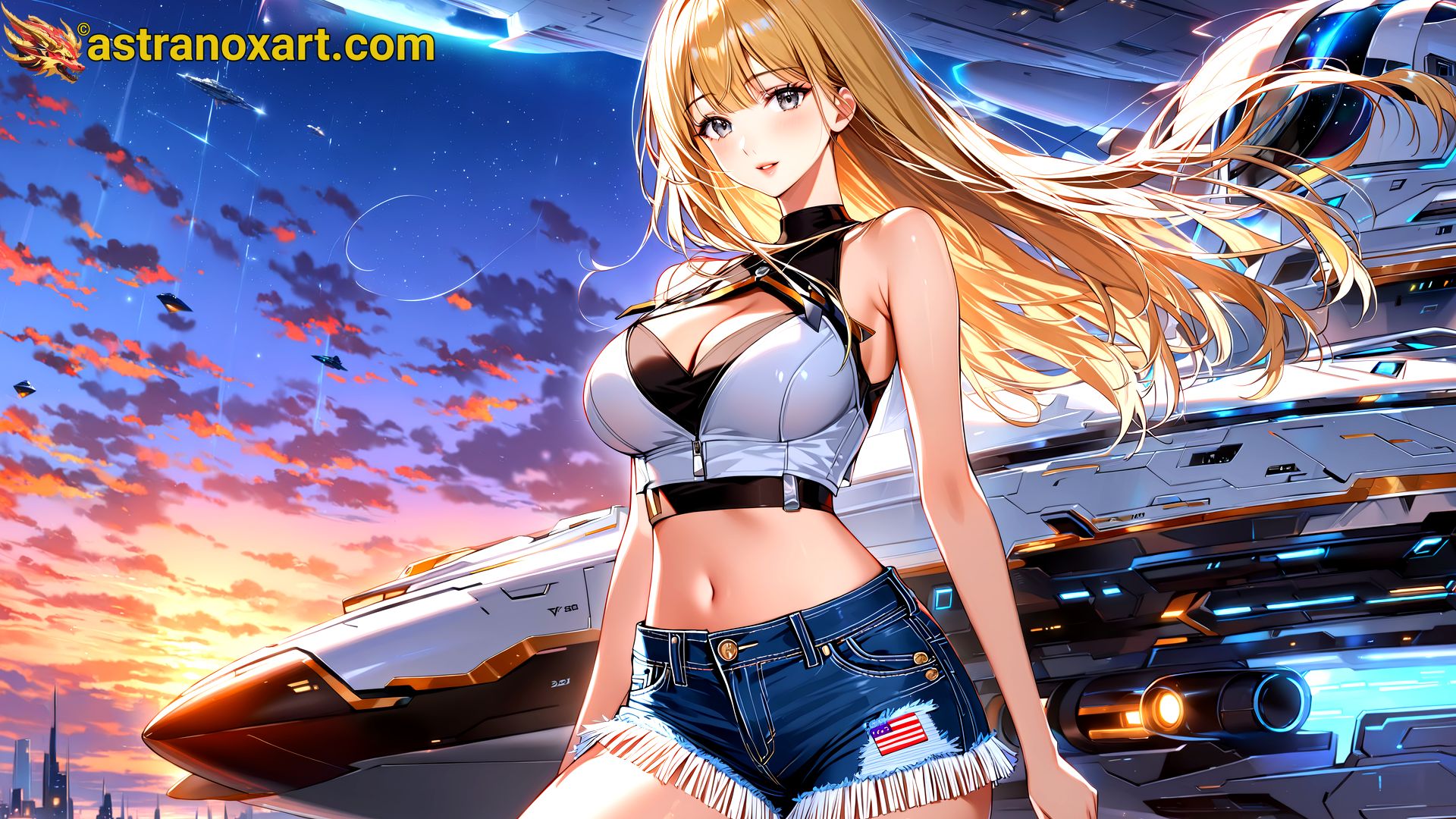 Amazing Young Female  at  - Download Free 4K Wallpaper Fantasy wallpaper with  Eyes and  Hair.