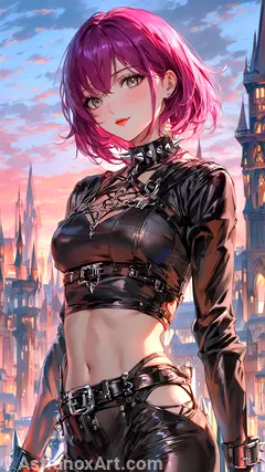 Female unknown wallpaper displays a pleasant view , she has unknown eyes and medium unknown hair - Free Fantasy Wallpaper - Astranox Art