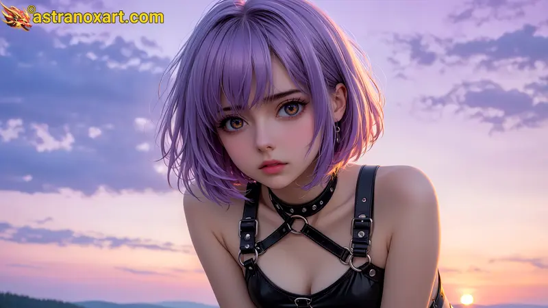 Amazing Young Female  at  - Download Free 4K Wallpaper Fantasy wallpaper with  Eyes and  Hair.