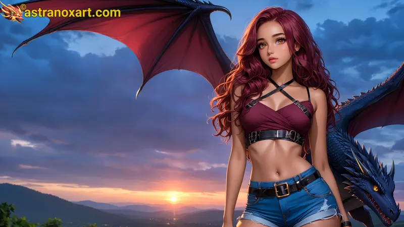 Amazing Young Female  at  - Download Free 4K Wallpaper Fantasy wallpaper with  Eyes and  Hair.