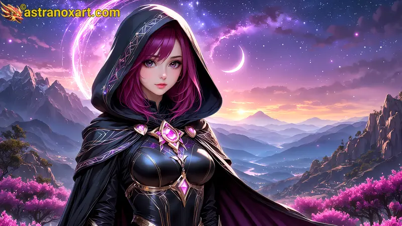 Amazing Young Female  at  - Download Free 4K Wallpaper Fantasy wallpaper with  Eyes and  Hair.