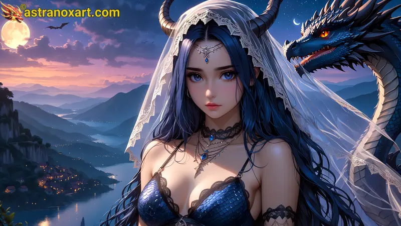 Amazing Young Female  at  - Download Free 4K Wallpaper Fantasy wallpaper with  Eyes and  Hair.